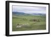 Amarbayasgalant Monastery from above, Mount Buren-Khaan, Baruunburen district, Selenge province, Mo-Francesco Vaninetti-Framed Photographic Print