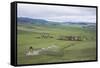 Amarbayasgalant Monastery from above, Mount Buren-Khaan, Baruunburen district, Selenge province, Mo-Francesco Vaninetti-Framed Stretched Canvas