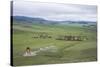 Amarbayasgalant Monastery from above, Mount Buren-Khaan, Baruunburen district, Selenge province, Mo-Francesco Vaninetti-Stretched Canvas