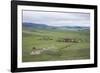 Amarbayasgalant Monastery from above, Mount Buren-Khaan, Baruunburen district, Selenge province, Mo-Francesco Vaninetti-Framed Photographic Print