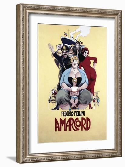 Amarcord, 1973-null-Framed Giclee Print