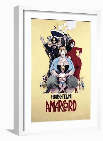 Amarcord, 1973-null-Framed Giclee Print