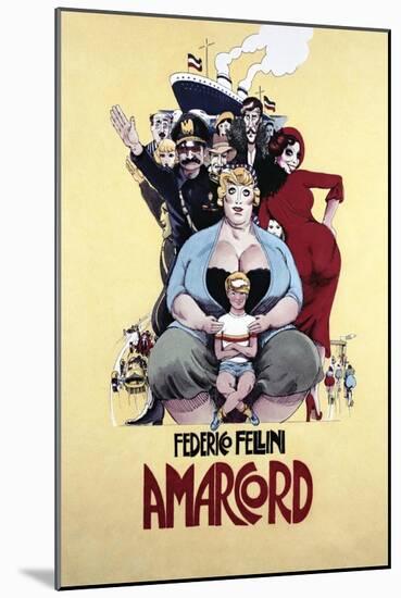 Amarcord, 1973-null-Mounted Giclee Print