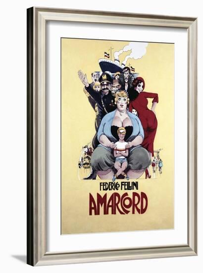 Amarcord, 1973-null-Framed Giclee Print