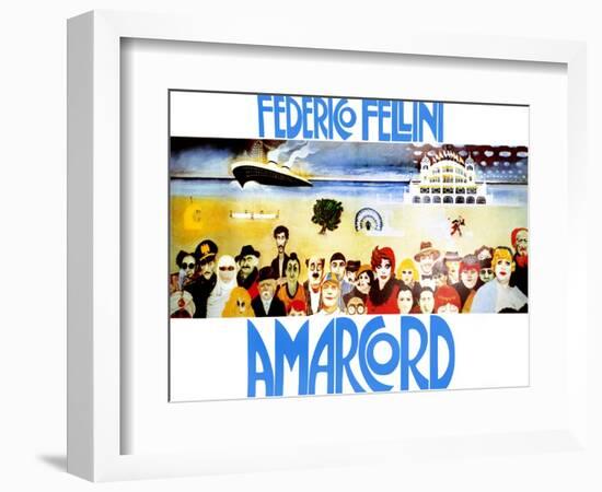 Amarcord, 1973-null-Framed Art Print