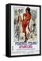 Amarcord, German poster, 1973-null-Framed Stretched Canvas