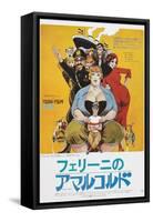 Amarcord, Japanese poster, 1973-null-Framed Stretched Canvas