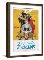 Amarcord, Japanese poster, 1973-null-Framed Art Print