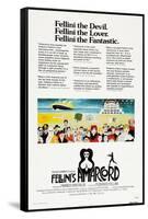 Amarcord, US poster, 1973-null-Framed Stretched Canvas
