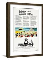 Amarcord, US poster, 1973-null-Framed Art Print