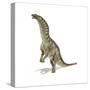 Amargasaurus Dinosaur in Dynamic Posture-null-Stretched Canvas