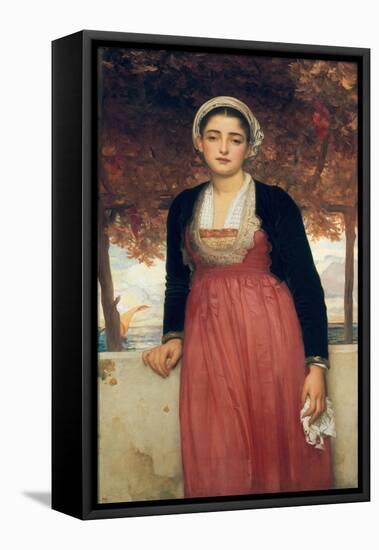 Amarilla-Frederick Leighton-Framed Stretched Canvas