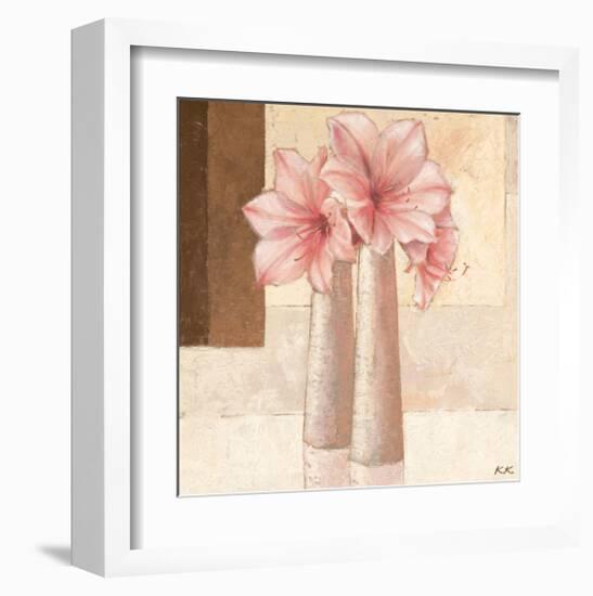 Amaryllis in Harmony-Karsten Kirchner-Framed Art Print