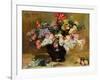 Amaryllis, Lilac and Tulips, 1911-Lovis Corinth-Framed Giclee Print