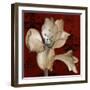 Amaryllis on Red I-Lanie Loreth-Framed Premium Giclee Print