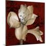 Amaryllis on Red I-Lanie Loreth-Mounted Art Print