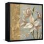 Amaryllis on Soft Blue-Silvia Vassileva-Framed Stretched Canvas