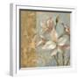 Amaryllis on Soft Blue-Silvia Vassileva-Framed Premium Giclee Print