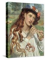 Amaryllis' or 'The Shepherdess', c.1884-William Holman Hunt-Stretched Canvas