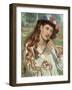 Amaryllis' or 'The Shepherdess', c.1884-William Holman Hunt-Framed Giclee Print