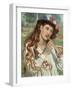 Amaryllis' or 'The Shepherdess', c.1884-William Holman Hunt-Framed Giclee Print