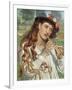 Amaryllis' or 'The Shepherdess', c.1884-William Holman Hunt-Framed Giclee Print