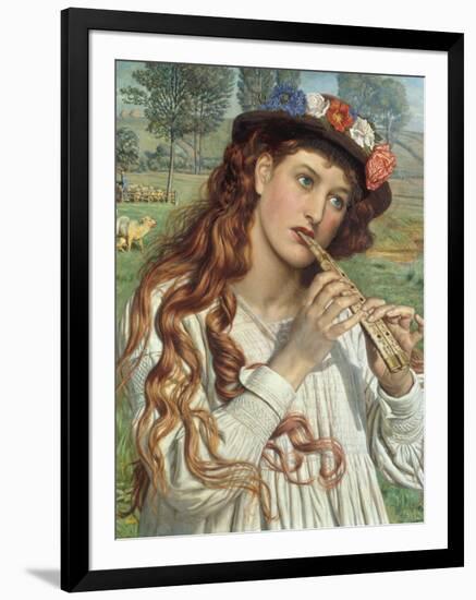 Amaryllis' or 'The Shepherdess', c.1884-William Holman Hunt-Framed Giclee Print