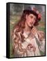 Amaryllis-William Holman Hunt-Framed Stretched Canvas