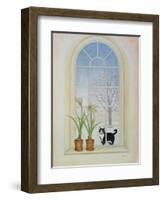 Amaryllis-Ditz-Framed Giclee Print