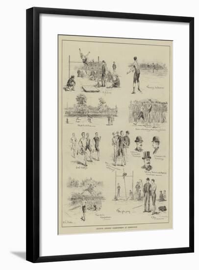 Amateur Athletic Championships at Birmingham-S.t. Dadd-Framed Giclee Print