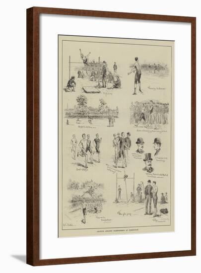 Amateur Athletic Championships at Birmingham-S.t. Dadd-Framed Giclee Print