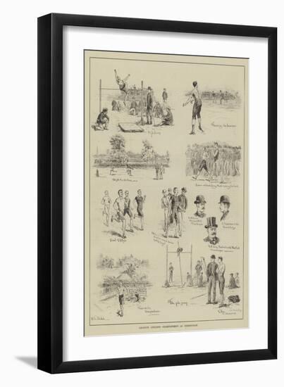 Amateur Athletic Championships at Birmingham-S.t. Dadd-Framed Giclee Print