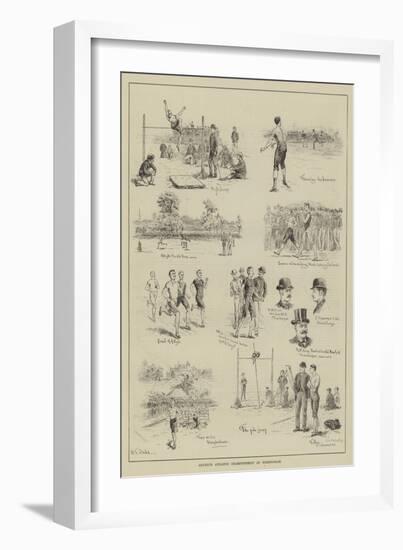 Amateur Athletic Championships at Birmingham-S.t. Dadd-Framed Giclee Print