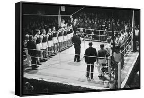 Amateur Boxing Competition Between Germany and Poland, 1936-null-Framed Stretched Canvas