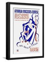 Amateur Magicians Contest-null-Framed Art Print