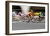 Amateur Men Bicyclists competing in the Garrett Lemire Memorial Grand Prix National Racing Circu...-null-Framed Photographic Print