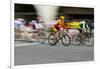 Amateur Men Bicyclists competing in the Garrett Lemire Memorial Grand Prix National Racing Circu...-null-Framed Photographic Print