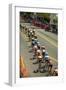 Amateur Men Bicyclists competing in the Garrett Lemire Memorial Grand Prix National Racing Circu...-null-Framed Photographic Print