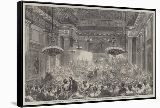 Amateur Performance by Nobility and Gentry at Freemasons' Hall-null-Framed Stretched Canvas