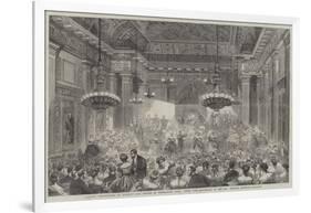 Amateur Performance by Nobility and Gentry at Freemasons' Hall-null-Framed Giclee Print