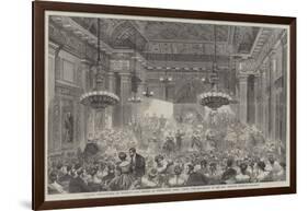 Amateur Performance by Nobility and Gentry at Freemasons' Hall-null-Framed Giclee Print