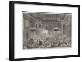 Amateur Performance by Nobility and Gentry at Freemasons' Hall-null-Framed Giclee Print