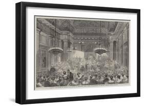 Amateur Performance by Nobility and Gentry at Freemasons' Hall-null-Framed Giclee Print