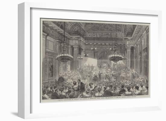 Amateur Performance by Nobility and Gentry at Freemasons' Hall-null-Framed Giclee Print