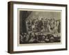 Amateur Performance of One Hour at the British Embassy, Constantinople, The Nursery Rhyme Quadrille-null-Framed Giclee Print