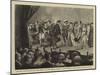 Amateur Performance of One Hour at the British Embassy, Constantinople, The Nursery Rhyme Quadrille-null-Mounted Giclee Print