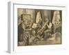 Amateur Quartet-August Mandlick-Framed Art Print