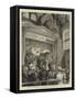 Amateur Theatricals in the Great Hall of Hampton Court Palace-Godefroy Durand-Framed Stretched Canvas