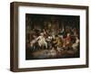 Amateurs of Tye-Wig Music ('Musicians of the Old School')-Edward Francis Burney-Framed Giclee Print