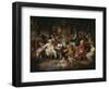 Amateurs of Tye-Wig Music ('Musicians of the Old School')-Edward Francis Burney-Framed Giclee Print